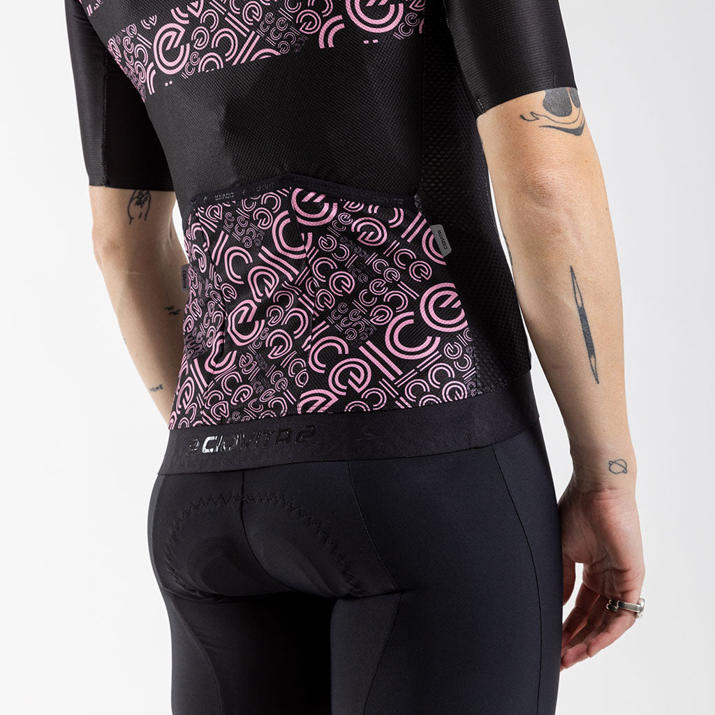 ICE Women's Race Fit 2.0 Jersey Pink