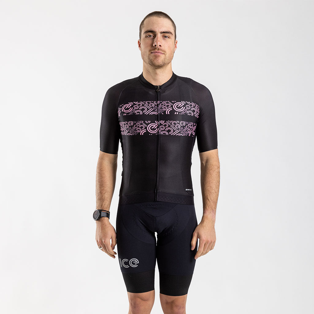 ICE Men's Race Fit 2.0 Jersey Pink